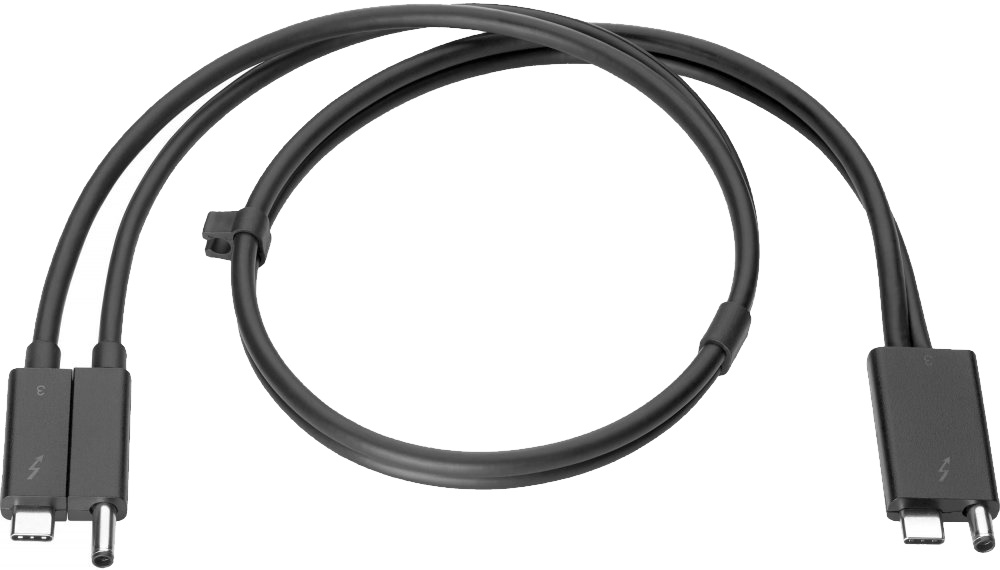 Кабель HP Thunderbolt 0.7m combo cable (for Hook) 3XB96AA 3XB96AA
