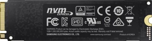 Твердотельный накопитель Samsung M.2 2280 2TB 970 EVO Plus Client SSD PCIe Gen3x4 with NVMe, 3500/3300, IOPS 620/560K, MTBF 1.5M, 3D MZ-V7S2T0BW MZ-V7S2T0BW