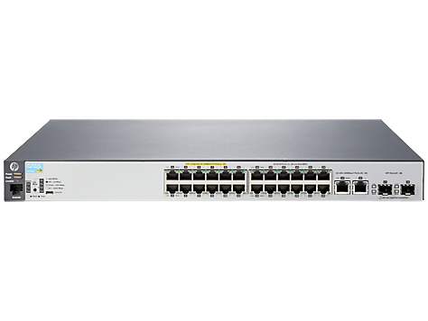 Коммутатор Aruba 2530 24 PoE+ Switch (24 x 10/100 + 2 x SFP + 2 x 10/100/1000, Managed, L2, virtual stacking, POE+ 195W, 19") J9779A
