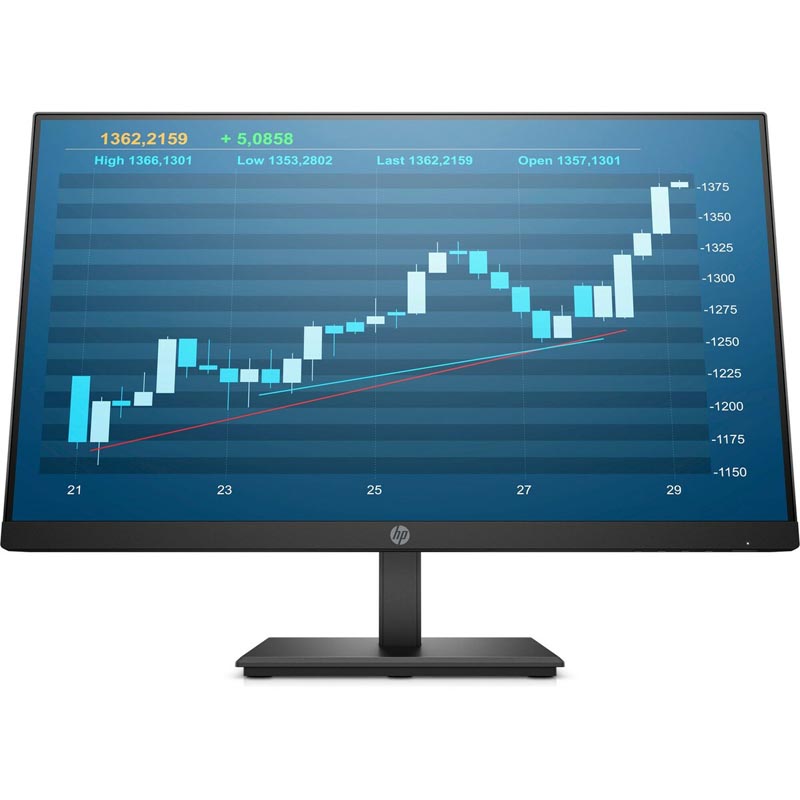 Монитор HP 23.8" P244 1920x1080, IPS, 250 cd/m2, 1000:1, 5ms, 178°/178°, VGA, HDMI, DisplayPort, 3-sided micro-edge bezel, Black  1A7E5AA / 5QG35AA 5QG35AA