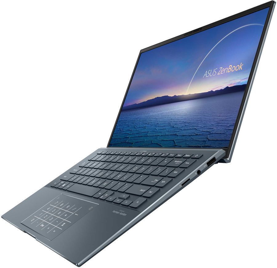 Ноутбук ASUS Zenbook 14 UX435EG-A5155T Intel Core i5-1135G7/16Gb LPDDR4X/512Gb SSD/14,0 FHD IPS AG 1920x1080 300nits/WiFi6/GF MX450 2Gb/NumberPad/Windows 10 Home/1.1Kg/ 90NB0SI7-M03810 90NB0SI7-M03810