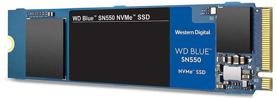 Твердотельный накопитель WD Blue SN550 SSD M.2 2280 PCI-E x4 500Gb R/W 2400/1750 Mbs TLC 0F30146 WDS500G2B0C WDS500G2B0C