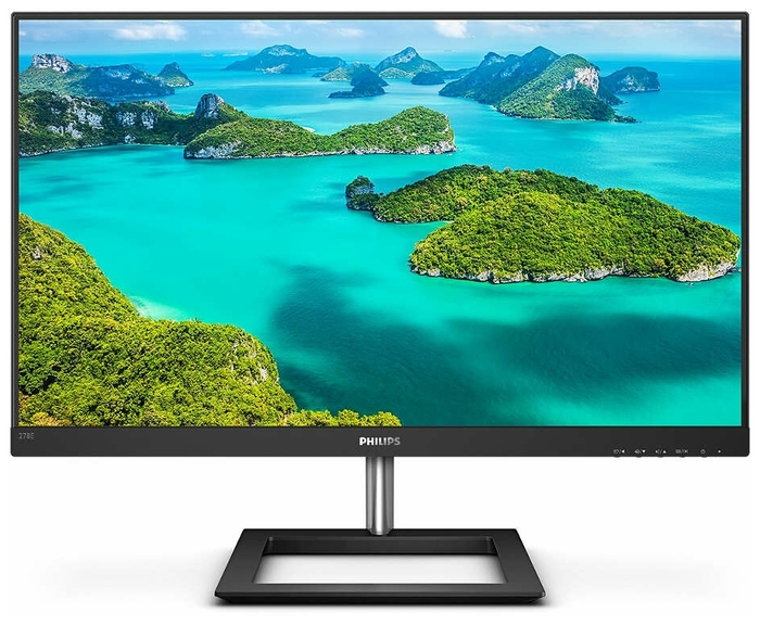 Монитор Philips 27" 278E1A 3840x2160@60Гц IPS LED 16:9 4ms DP 2*HDMI Mega Infinity DCR 1000:1 178/178 350cd 2*Speakers 3Вт Tilt Black 278E1A/00 278E1A/00