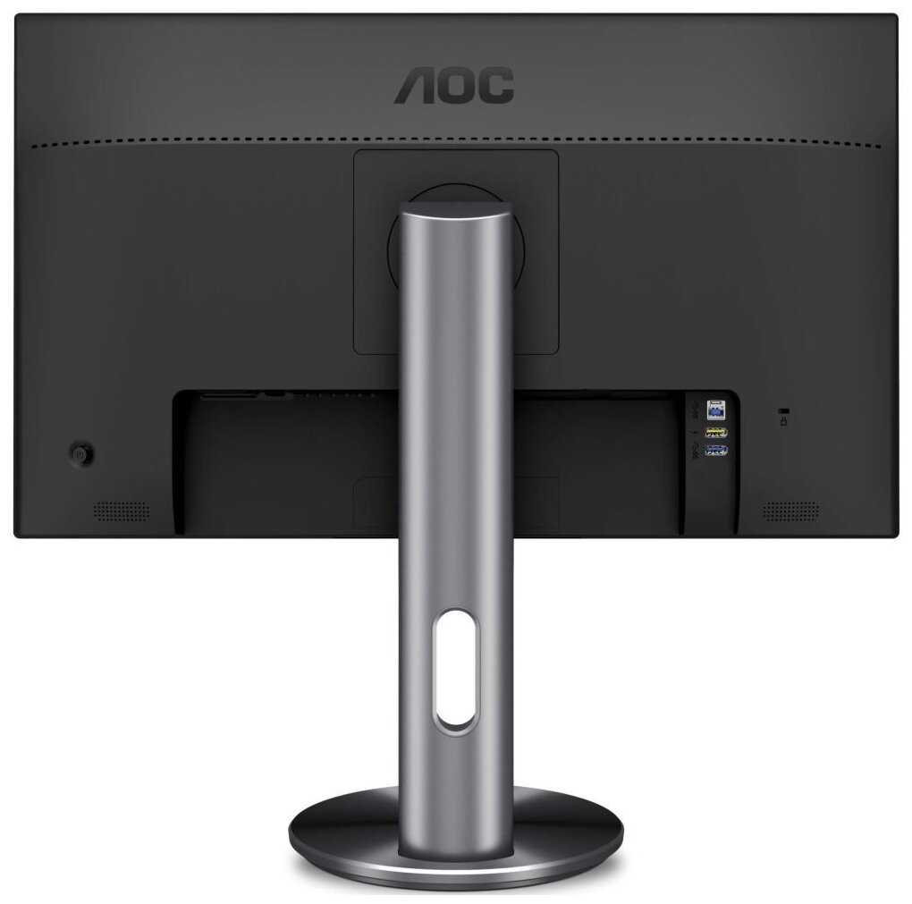 Монитор AOC 27" 3840x2160 IPS LED 16:9 5ms 2*HDMI DP 2xUSB3.0 50M:1 178/178 350cd HAS Pivot Tilt Swivel Speakers Grey U2790PQU U2790PQU #2