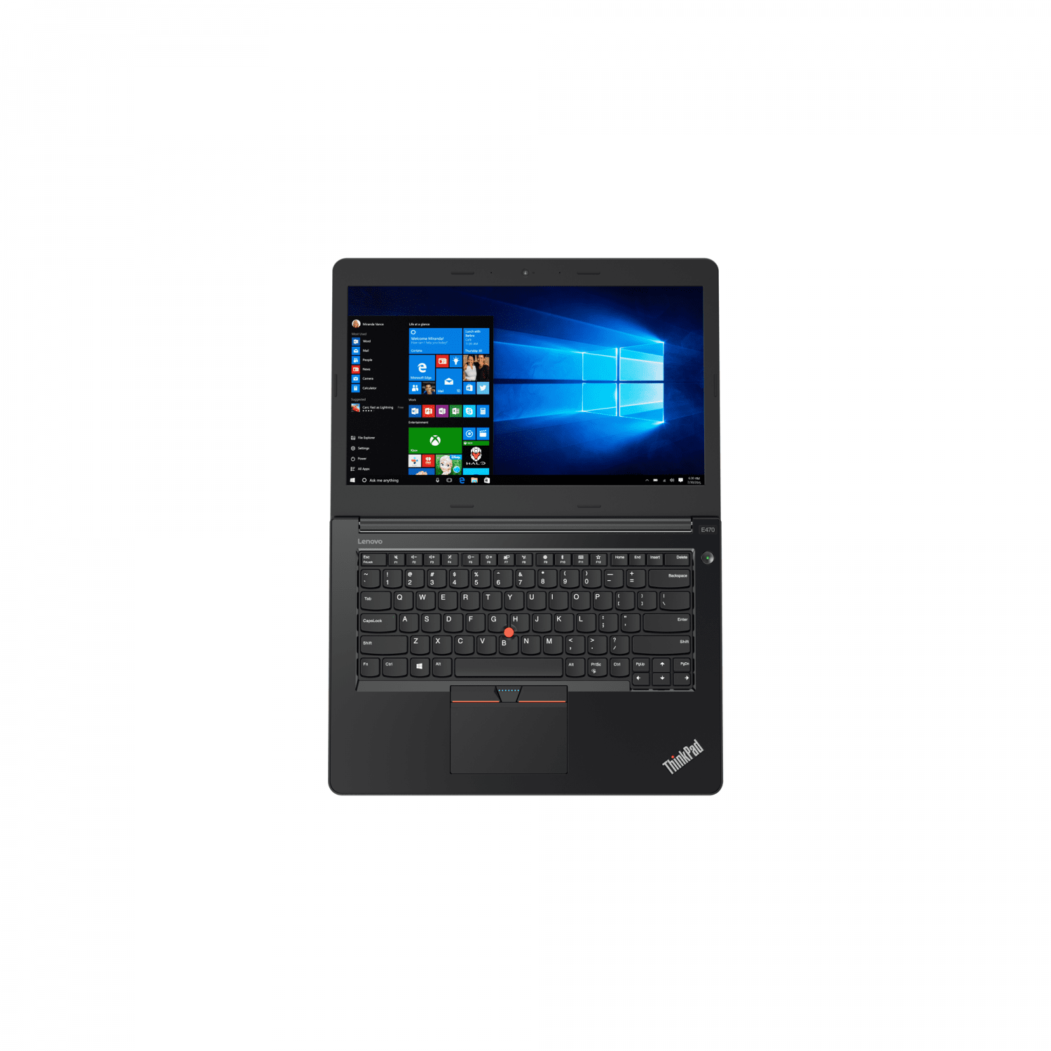 Ноутбук Lenovo ThinkPad 14.0", i7-7500U, 8GB, 256GB, 940MX 2GB, WiFi, BT, FPR, WebCam, Win10Pro 20H1006JRT 20H1006JRT
