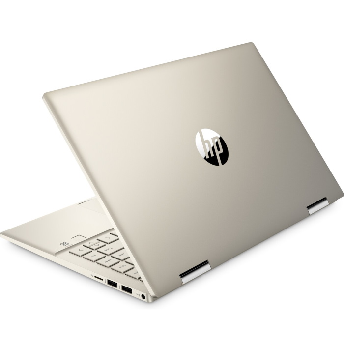 Ноутбук HP Pavilion 14x360 14-dy0009ur 14"(1920x1080 IPS)/Touch/Intel Core i5 1135G7(2.4Ghz)/8192Mb/512PCISSDGb/noDVD/Int:Intel Iris Xe/Cam/WiFi/war 1y/Warm Gold /W10 + fingerprint 3B3Q9EA 3B3Q9EA