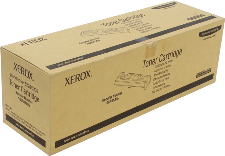 Картридж-тонер XEROX WCP 5225/5230  (106R01305) 106R01305