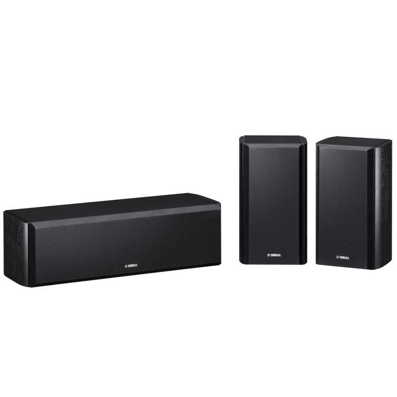 Акустическая система Yamaha NS-P160 Black, полочных центрального и тылового каналов, цена за комплект ANSP160BL ANSP160BL