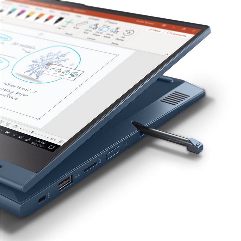 Ноутбук Lenovo ThinkBook 14s Yoga ITL 14.0FHD_GL_300N_MT_N_SRGB /CORE_I5-1135G7_2.4G_4C_MB /8GB_DDR4_3200_SODIMM,8GB(4X16GX16)_DDR4_3200 /512GB_SSD_M.2_2242_G3_TLC / /INTEGRATED_GRAPHICS /WLAN_2X2AX+BT /FPR /720P_HD_CAMERA_WITH_ARRAY_MIC /4CELL_60WH_ 20WE0021RU