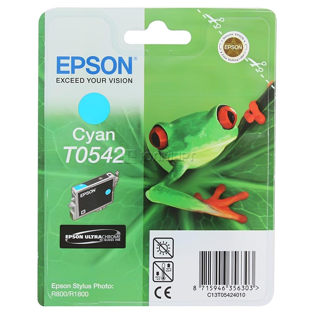 Картридж Original Epson [T054240] для Epson R800 Cyan T054240 #3