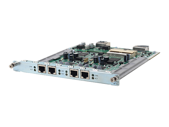 Модуль HPE MSR 4p FXS HMIM Mod JG446A JG446A