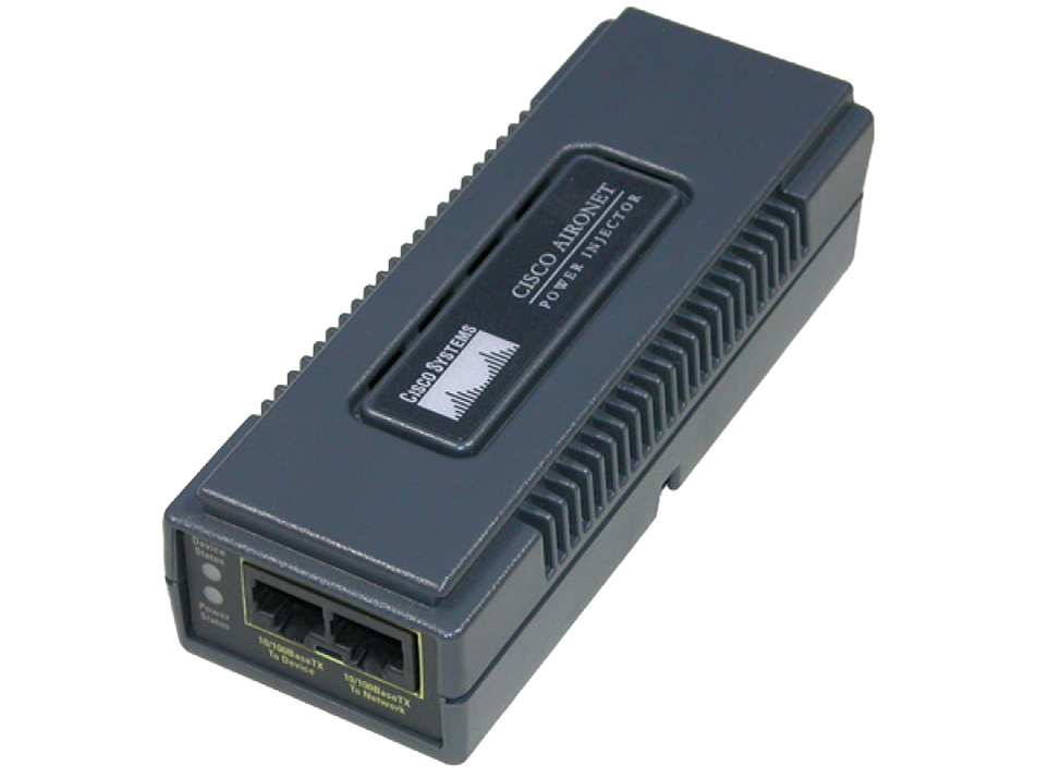Адаптер Cisco Aironet Power Injector for 1100, 1200 Series (AIR-PWRINJ3) AIR-PWRINJ3