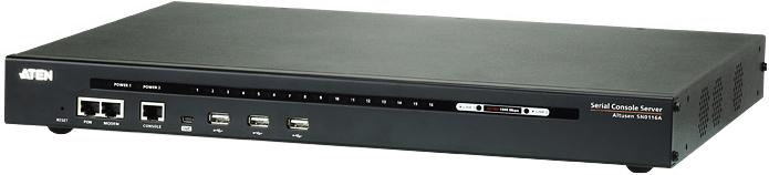 Устройство удалённого управления ATEN RS232, 16 портов RJ45, TCP/IP, без шнуров (2xБ.П.) SN0116A-AX-G SN0116A-AX-G