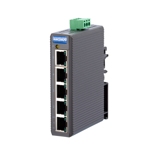 Коммутатор MOXA Компактный 5-портовый неуправляемый 10/100 BaseT(X) Ethernet, в пластиковом корпусе, -10...+60C, российское производство EDS-205 RU EDS-205 RU