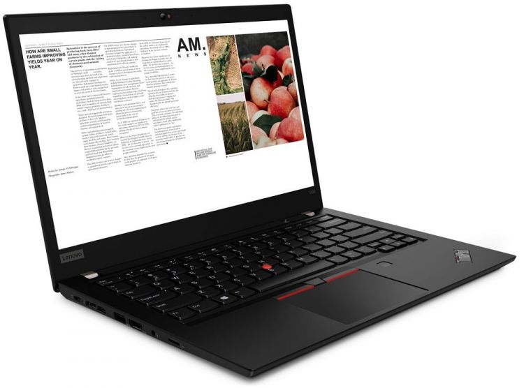 Ноутбук Lenovo ThinkPad T490 14.0WQHD_IPS_AG_500N I5-8265U_1.6G_4C/ 8GB_DDR4_2666 / 256GB_M.2_2280_NVME_TLC_OPAL/ INTEGRATED_GRAPHICS/ NO_DVD/ INTEL_9560_2X2AC+BT/ NO_WWAN/ IR&HD_CAMERA_W/MIC/ W10_PRO 20N2000BRT 20N2000BRT