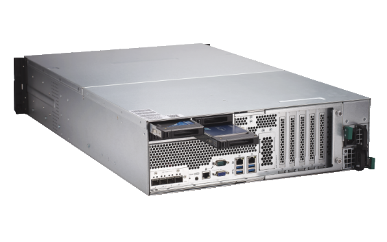Сетевой RAID-накопитель QNAP 16xSAS 12 Гб/с, 4x10 GbE SFP+, 19", два блока питания. Два Intel Xeon E5-2630 2,4 Ггц, 256 ГБ ECC DDR4 TDS-16489U-SD2 TDS-16489U-SD2