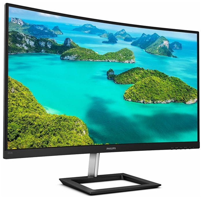 Монитор Philips 31,5" изогнутый 2560 x 1440 75Гц VA W-LED 16:9 4ms(GtG) VGA HDMI DP 50M:1 3000:1 178/178 250cd Tilt Black 325E1C/01 325E1C/01