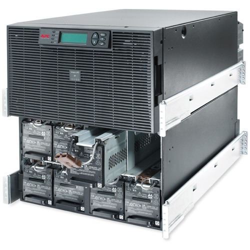 Источник бесперебойного питания APC Smart-UPS RT RM, 15kVA/12kW, On-Line, 1:1 or 3:1, Rack 12U, Pre-Installed Web/SNMP Card SURT15KRMXLI SURT15KRMXLI