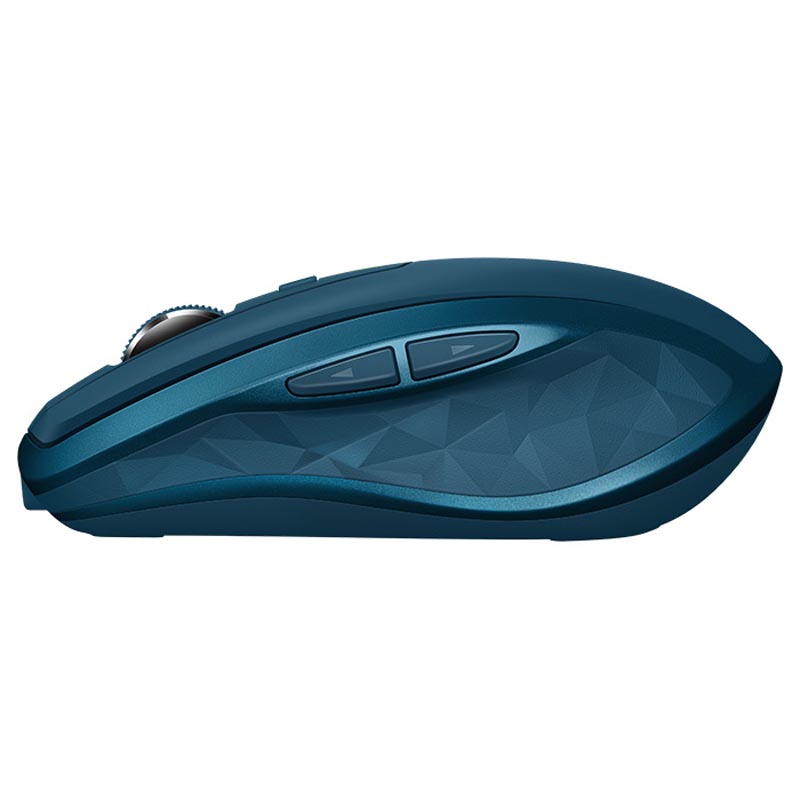 Мышь Logitech MX Anywhere 2S MIDNIGHT TEAL бирюзовая, 200-4000 dpi, Bluetooth, 2.4 GHz/USB-ресивер (Logitech Unifying®), 7 кнопок, перезаряжаемая литий-полимерная батарея (500 мА·ч) 910-005154 910-005154 #3