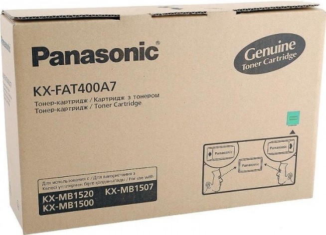 Тонер Картридж Panasonic KX-FAT400A  черный (KX-FAT400A7) KX-FAT400A7 #1