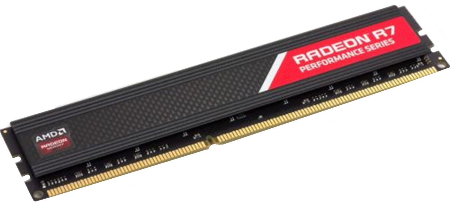Модуль памяти AMD 4GB Radeon DDR4 2133 DIMM радиатор Heat Shield, Black, Retail R744G2133U1S R744G2133U1S