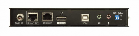 Удлинитель-передатчик ATEN KVM USB, HDMI+KBD&MOUSE USB+AUDIO+RS232, 100 метр,, 1xUTP Cat5e/HDBaseT, HDMI+2MINIJACK+DB9+USB B-тип, Female, ~, DC 5,3V, (макс,разр,4096x2160/3840x2160 60Hz 4:2:0/30Hz 4:4:4) CE820L-AT-G CE820L-AT-G