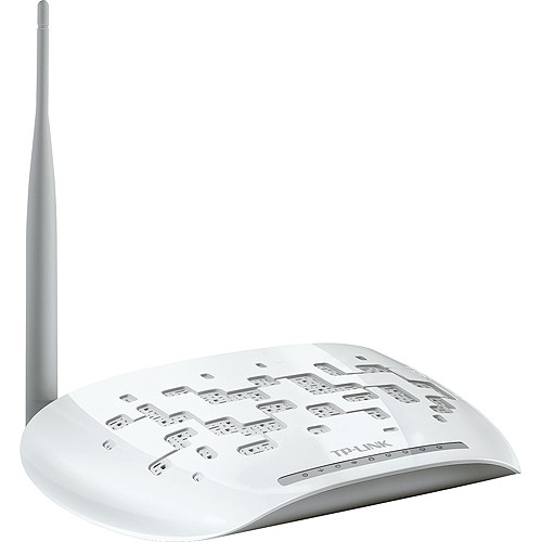 Маршрутизатор TP-Link 150n, модемом ADSL2+, Annex B, 802.11b/g/n, 1* RJ11, 4*RJ45 10/100, 1 съёмная 5 дБи антенна, ADSL-сп TD-W8951NB TD-W8951NB