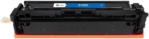 Тонер-картридж G&G голубой для Canon i-SENSYS LBP611/613/631/633 (2200 стр) NT-C045HC NT-C045HC