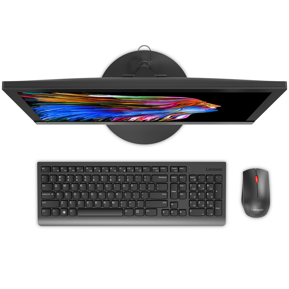Моноблок Lenovo IdeaCentre V130-20IGM 19.5" WXGA+ PS J5005 (1.5)/4Gb/500Gb 7.2k/UHDG 605/CR/noOS/GbitEth/WiFi/BT/65W/клавиатура/мышь/черный 1440x900 10RX001NRU 10RX001NRU