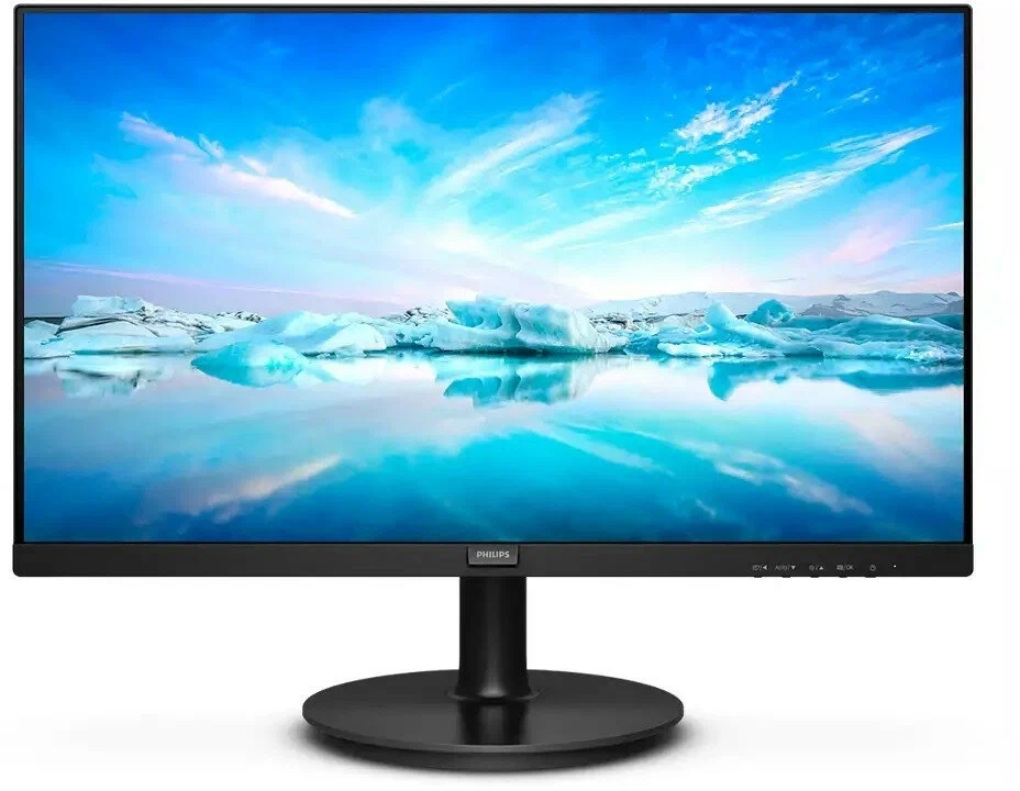 Монитор Philips 21.5" 220V8LL(10/62) черный 1920x1080 5ms 90/65 200cd 20M:1 220V8LL/10 220V8LL/10