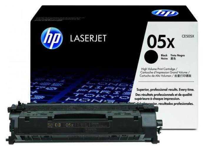 Тонер-картридж HP 05X Black для LJ P2055 Contract (6500 стр) CE505XC CE505XC