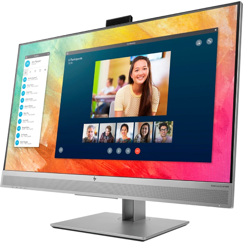 Монитор HP 27'' EliteDisplay E273m (1920 x 1080), IPS, 178/178, 5мс, 250nit, DP/HDMI/VGA, 3USB, Audio, cam/mic, LTSP, 1y 1FH51AA#ABU 1FH51AA#ABU