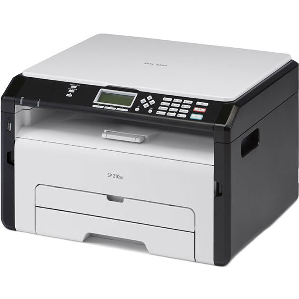 МФУ Ricoh SP 210SU (А4, 22 стр/мин, копир/принтер/цв.сканер, крышка, GDI, USB, локал, 128 M SP 210SU