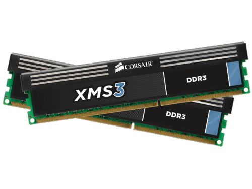 Память Corsair DDR3 DIMM 8GB (PC3-12800) 1600MHz Kit, XMS3 (CMX8GX3M2A1600C9) CMX8GX3M2A1600C9