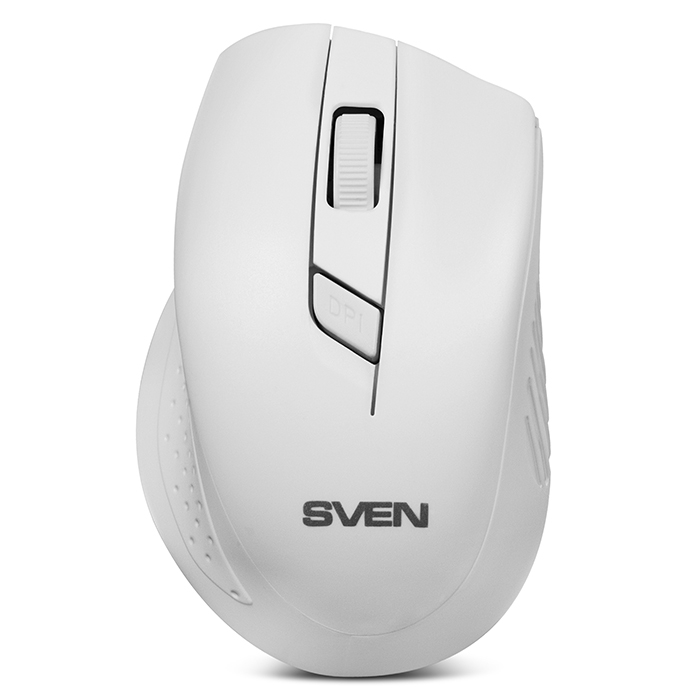 Беспроводная мышь SVEN RX-325 Wireless белая, 4 клавиши, эргономичная форма, блистер (SV-03200325WW) SV-03200325WW #1