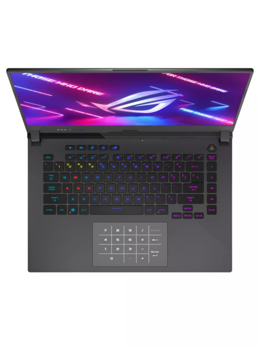 Ноутбук ASUS ROG Strix G15 G513RM-HQ003 AMD Ryzen 7 6800H/16Gb/512GB SSD/15.6" 1920x1080 IPS 300Ghz/ GeForce RTX 3060 6Gb/WiFi/BT/Cam//DOS/2.3Kg/Eclipse Gray/RU_EN_KEYBOARD 90NR0845-M00JU0 90NR0845-M00JU0 #3