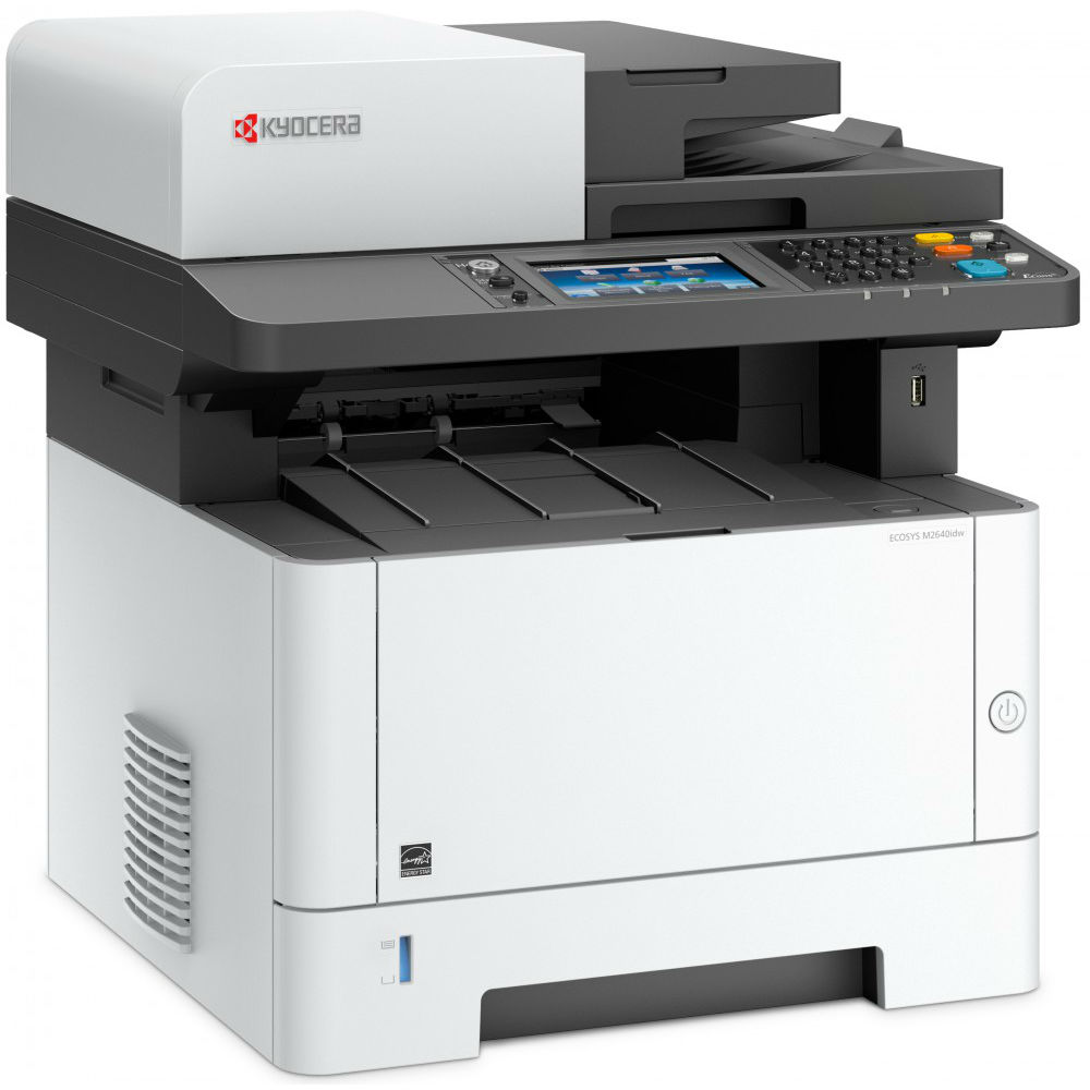 МФУ Kyocera ECOSYS M2640idw А4, 40 стр/мин, 512 Mb, USB 2.0, Ethernet, 50-sheet DP std,Wi-Fi, HyPAS, Wireless, Airprint, 1200 dpi, автопод./тонер 1102S53NL0 1102S53NL0