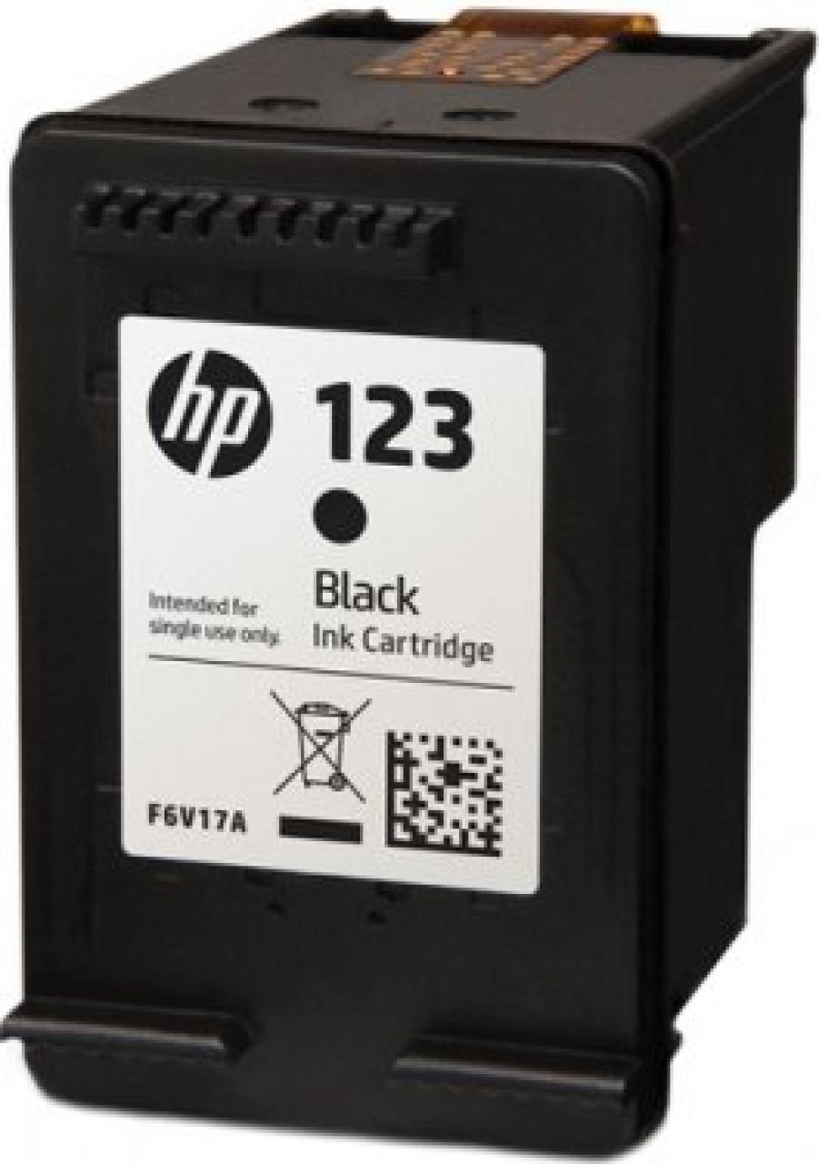 Картридж струйный HP 123 черный для HP DJ 2130 (120стр.) F6V17AE F6V17AE