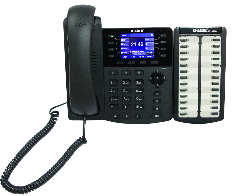 Телефон D-Link VoIP Phone with PoE support, 1 10/100Base-TX WAN port and 1  10/100Base-TX LAN port DPH-150SE/F5B