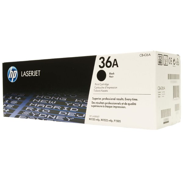 Тонер-картридж HP 36A Black для LJ M1120mfp/P1505/M1522mfp Contract (2000 стр) CB436AC CB436AC #1