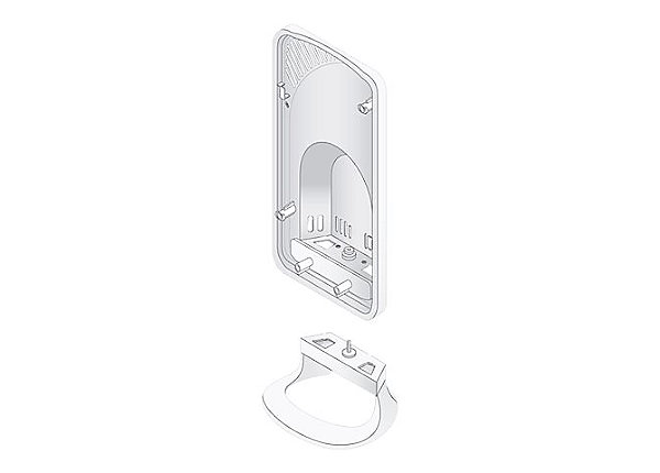 Комплект для установки Aruba AP-205H-MNTR Desk Mount Conv Kit JW042A JW042A