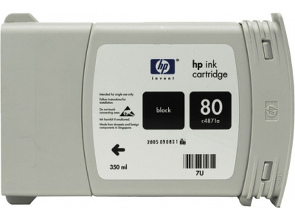 Картридж для HP №80 C4871A DesignJet 1050/1055 чёрный C4871A