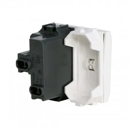 Выключатель, белый, 2мод. Код: 76002B 76002B #3