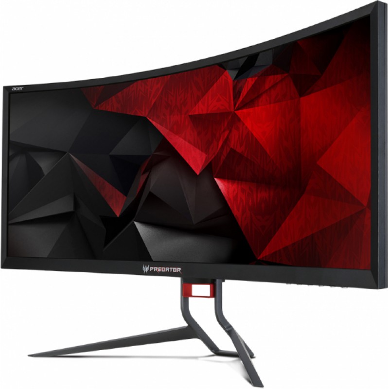 Монитор Acer 35" Z35P Black/Red (VA, LED, Wide, 3440x1440, 100Hz, 4ms, 178°/178°, 300 cd/m, 100,000,000:1, +DP, UM.CZ1EE.P01 UM.CZ1EE.P01