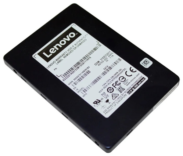 Жесткий диск Lenovo ThinkSystem 2.5  5200 480GB Entry SATA 6Gb Hot Swap SSD 4XB7A10153 4XB7A10153
