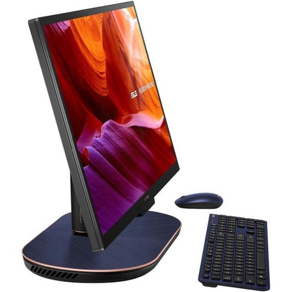 Моноблок ASUS Z272SDT-BA077T Intel i5-8400T/12Gb/1Tb HDD+256 SSD/27" UHD 38402160 Glare Touch/NV GTX 1050/non DVDRW/WL KB mouse/Windows 10 Home/Black  90PT0281-M02070 90PT0281-M02070
