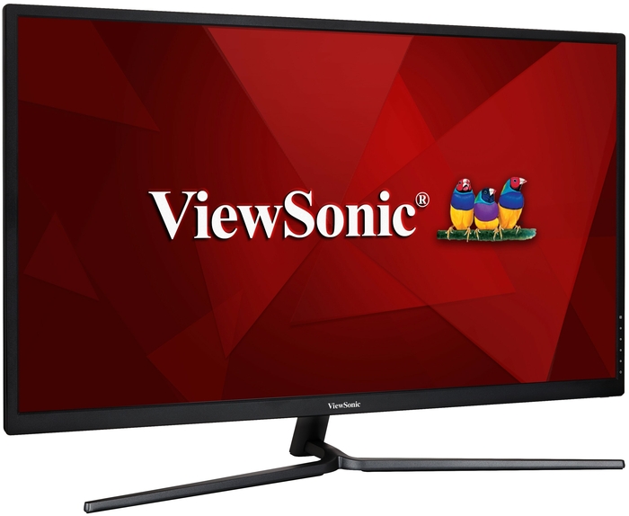 Монитор ViewSonic 32" VX3211-4K-MHD VA LED, 3840x2160, 300cd/m2, 178°/178°, 80Mln:1, D-Sub, 2*HDMI, Display Port, Tilt, колонки, Headphone Out, VESA, Black VX3211-4K-mhd VX3211-4K-mhd #2