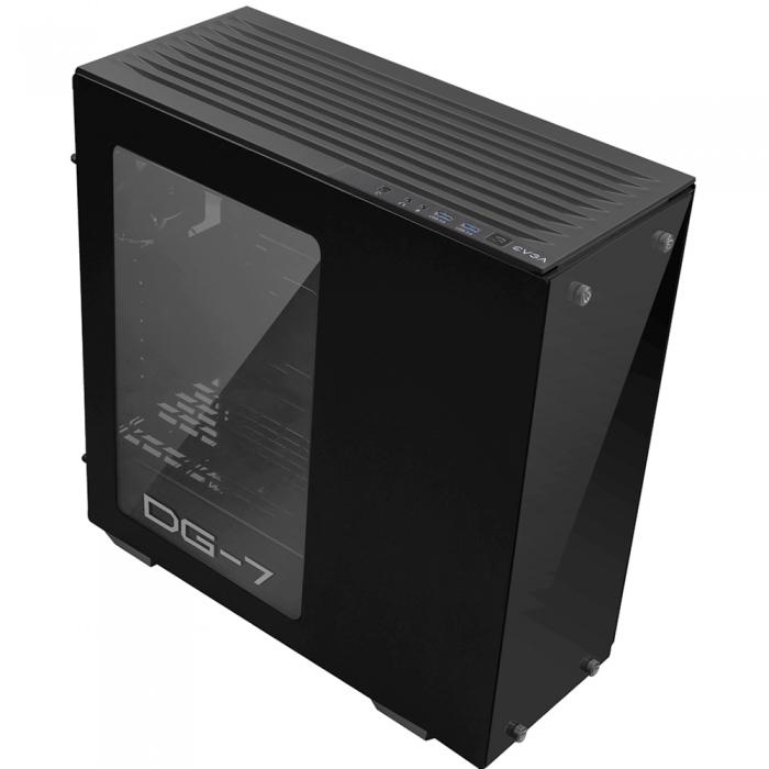 Корпус EVGA DG-73 , Matte Black Mid-Tower, Acrylic Window 130-P0-0020-KR 130-P0-0020-KR