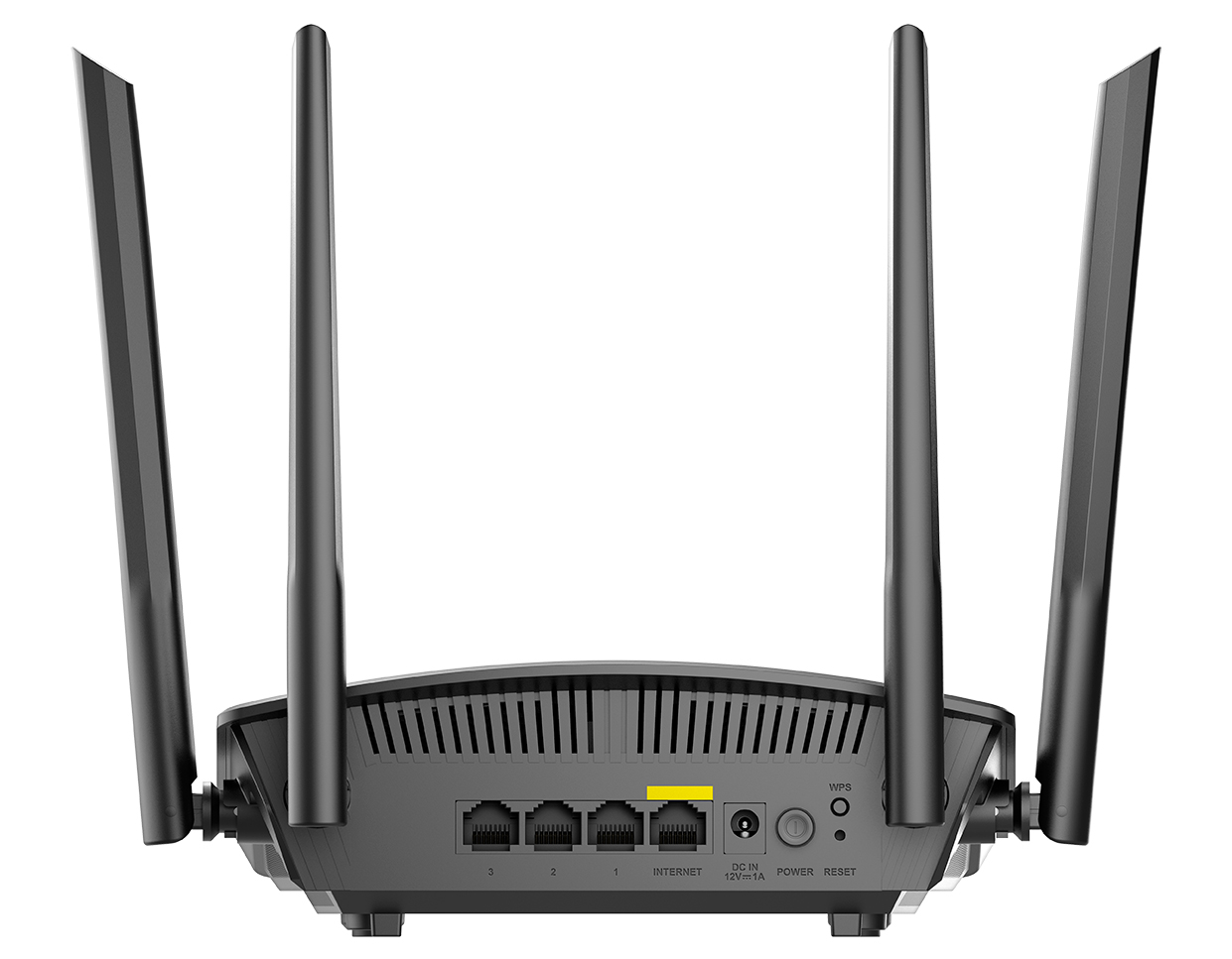 Роутер D-Link Wi-Fi AX1800, 3 LAN, 1000 Мбит/с, 802.11n, 802.11ac, 802.11ax, 1775 Мбит/с DIR-X1860/RU/R1A DIR-X1860/RU/R1A