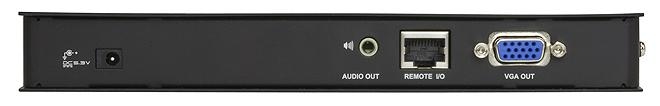 Удлинитель ATEN VGA/SVGA+AUDIO, 200 м., 1xUTP Cat5e, HD-DB15+MINIJACK+RJ45, Female, без шнуров, Б.П.220> 5.3V VE300R-AT-G VE300R-AT-G